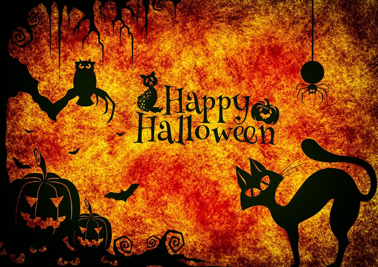 Uhyggelig - men også stemningsfuld halloween aften